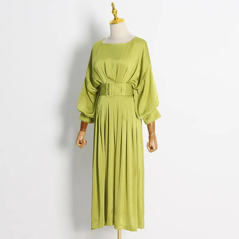 Elegant Vintage Cocktail Robe Dress