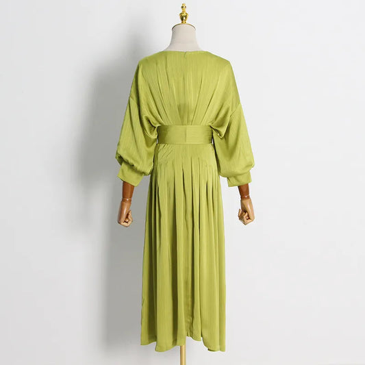 Elegant Vintage Cocktail Robe Dress