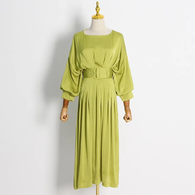 Elegant Vintage Cocktail Robe Dress