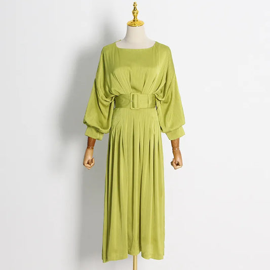 Elegant Vintage Cocktail Robe Dress