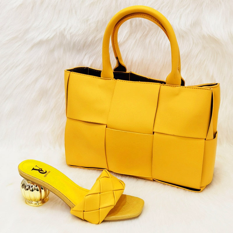 Luxury Italian Shoe and Bag Matching Sets