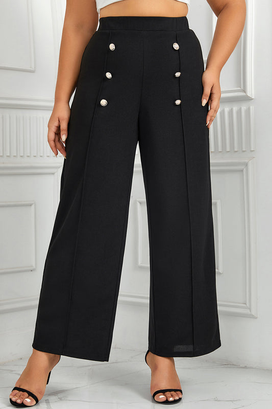 High Waist Wide Leg Pants