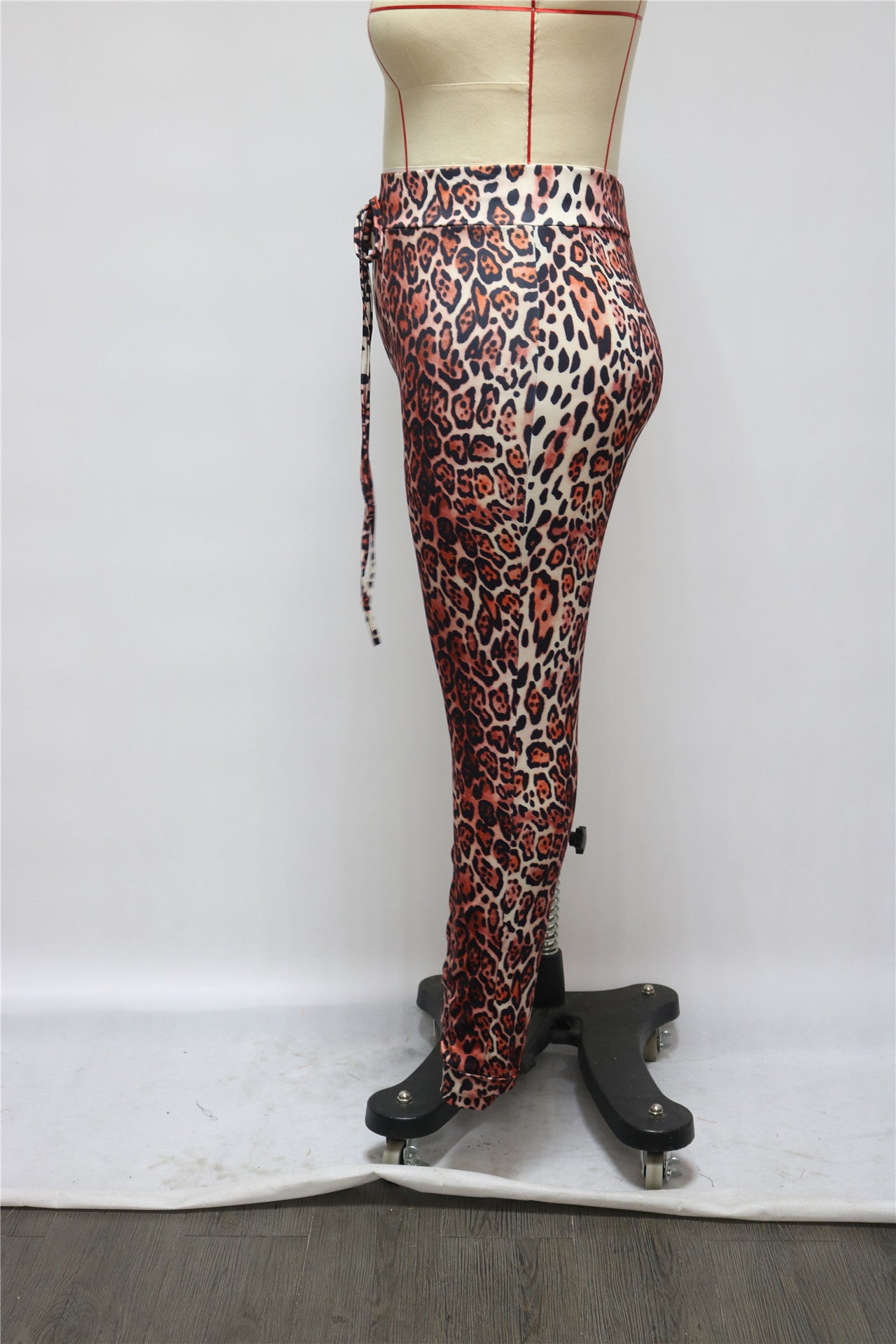 Leopard Printed Jogger Pants