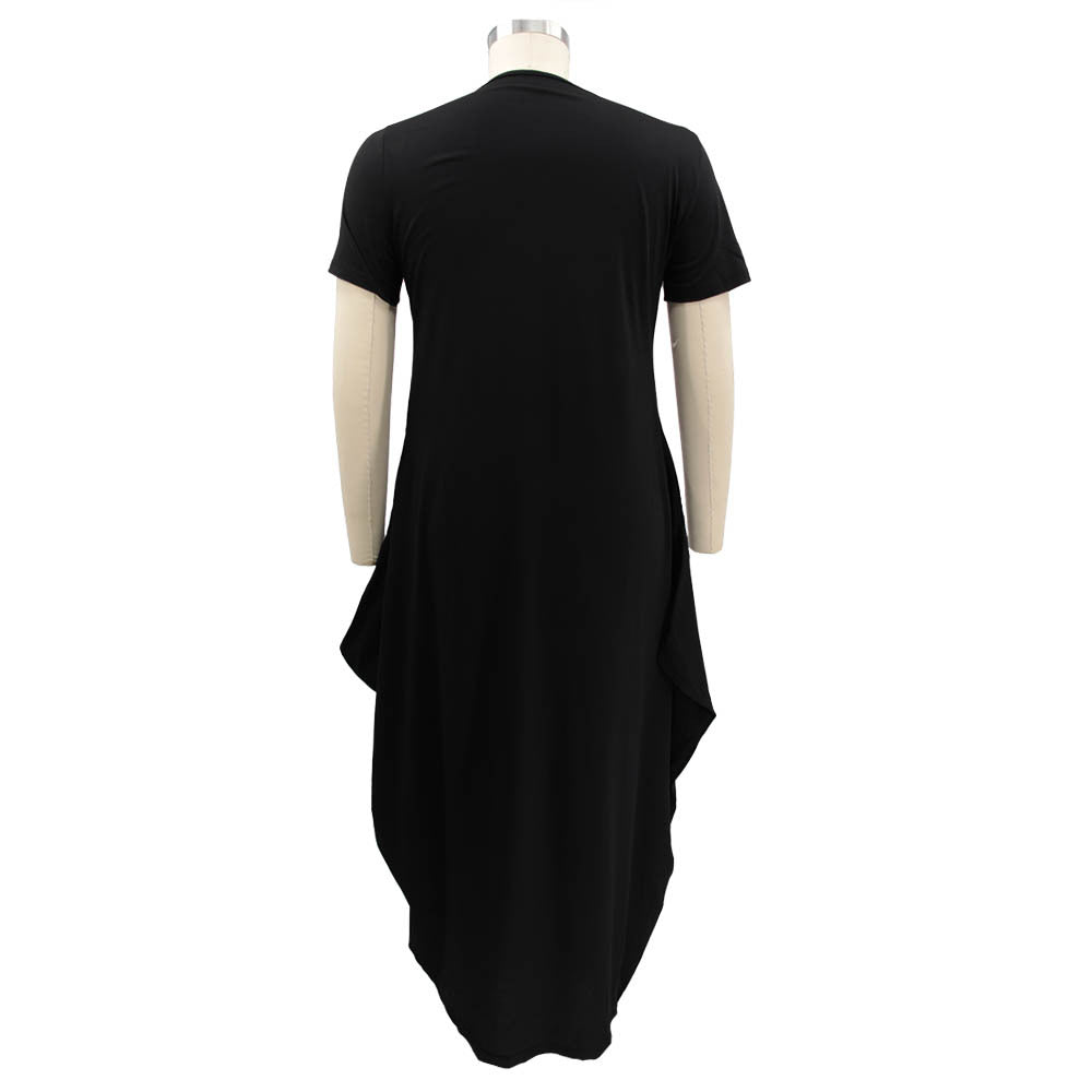 Casual "Faith" Pockets Maxi Dress