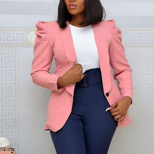 Long Sleeve Suit Blazer