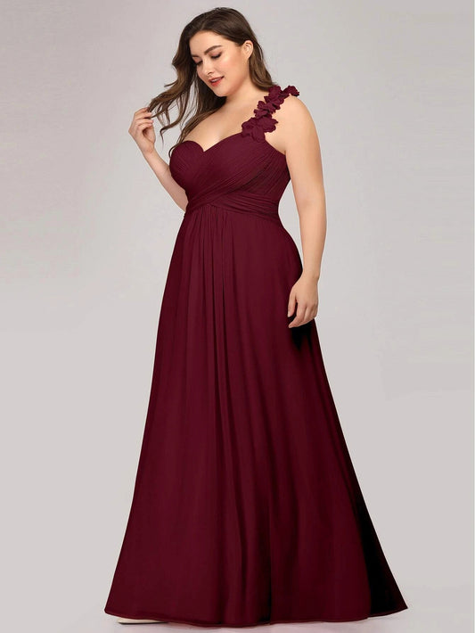 Strapless Sleeveless Floor Length Dress